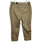 New with Tags Chico's So Slimming Crop Pants Khaki Tan Stretch Cuffed Trouser 12