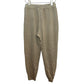 Raquel Allegra Gauze Cameroon Pant Jogger Cotton Tan Beige Pull On Small