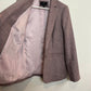 J. Crew Parke Wool Blazer Tweed Pink Mauve Moon Quality British Cloth 8