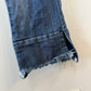 AYR The Shade Jeans Denim Cropped Blue Kick Flare Ankle Stretch High Rise 25