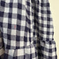 Anthropologie 11.1.TYLHO Gingham Mini Dress Blue White Medium Petite