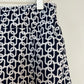 Jude Connally Sonia Skort Skirt Blue White Pattern Jude Cloth Medium