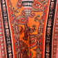 Kobi Halperin Diana Paisley Scarf Print Long Sleeve Button Front Midi Dress XL