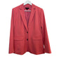 Ann Taylor The Notched Two Button Blazer Pink Tailored Suiting Sport 4