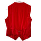 Brooks Brothers Blazer Jacket and Matching Vest Set Red Wool Silk Italy 8