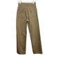 Mara Hoffman Georgina Pant Denim Sand High Rise Straight Leg Button Fly 0