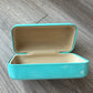 Tiffany & Co Sunglasses Case Hard Shell Hardcase Clamshell Blue