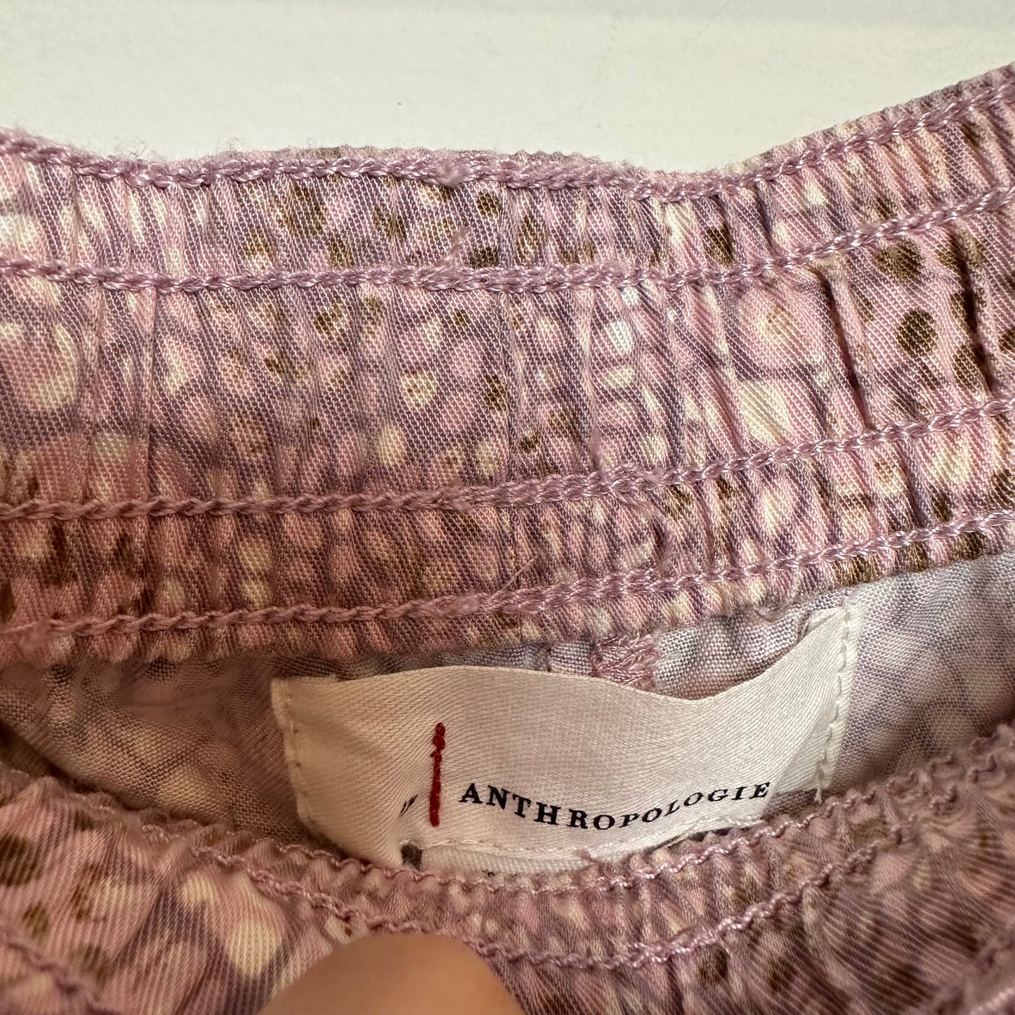 Anthropologie Orana Printed Jogger Pants Pink Snake Drawstring XS