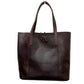 Montana Hudson Savannah Handcrafted Leather Tote Bag Purse Brown