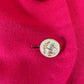 Brooks Brothers Blazer Jacket and Matching Vest Set Red Wool Silk Italy 8