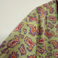 Vintage 90s Gap Paisley Short Sleeve Button Up Collared Shirt Casual Cotton Large