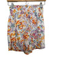 H&M Linen Cropped Shirt and Shorts Set Floral Matching Coordinating XS