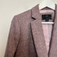 J. Crew Parke Wool Blazer Tweed Pink Mauve Moon Quality British Cloth 8