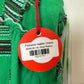 NWT Eva Franco Trixie Dress Pickwick Halter Cotton Blend Green 8