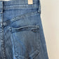 AYR The Shade Jeans Denim Cropped Blue Kick Flare Ankle Stretch High Rise 25