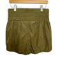 New with Tags Free People Movement The Way Home Shorts Army Green Olive Large