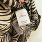 L'Academie Layla Black & Tan Tiger Print Mini Dress Revolve Satin One Shoulder Small