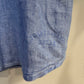 Tommy Bahama Linen Shirt Button Down Collared Relax Blue Long Sleeve Large