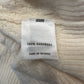 St. John Sport Cashmere Turtleneck Sweater Short Sleeve Cream Small