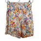 H&M Linen Cropped Shirt and Shorts Set Floral Matching Coordinating XS