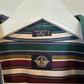 Vintage 90s Dockers Bold Striped Button Down Shirt Long Sleeve Cotton XL