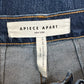 Apiece Apart Merida Jean Denim Tulum High Rise Cropped Kick Flare 24