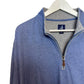 Johnnie-O Sully 1/4 Zip Pullover Laguna Blue 2XL