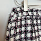 Maison d'Amelie Tweed Skirt Plaid Pink Black Preppy Twee A-Line Short 4