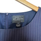 St. john Boutique Exclusive Knit Blazer Jacket and Dress Set Navy Blue 6