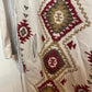 Johnny Was Nova Cascade Cardigan Waterfall Drape Open Front Jacket Embroidered Small