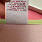 Y2K Brooks Brothers 346 Colorblock Polo Shirt Cotton Pink Green XL