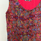 Anthropologie Maeve Violette Midi Dress Abstract Boho Handkerchief Sleeveless 10