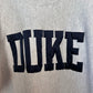 Vintage 90s Duke University Stores Sweatshirt Crewneck Gray Made in the USA XL