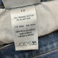 Joe's Jeans The Luna High Rise Cigarette Ankle Jeans Rahma Distressed Raw Hem 29