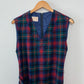 Vintage Pendleton Wool Plaid Midi Dress with Belt 10