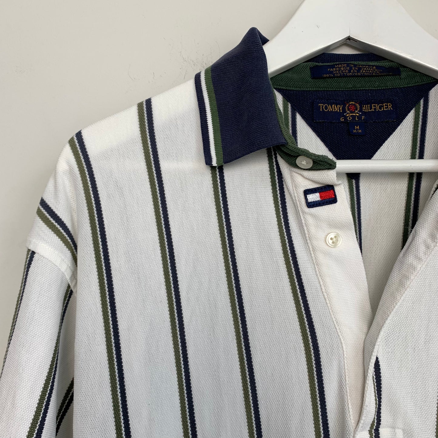 90s Tommy Hilfiger Striped Polo Landfall Golf