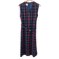 Vintage Pendleton Wool Plaid Midi Dress with Belt 10