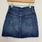 Madewell Dark Wash Denim Jean Skirt 24