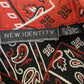 90s New Identity Tapestry Bandana Print Collared Jacket Large Western