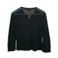 Vintage 90s Moschino Cheap and Chic Black Cardigan Sweater