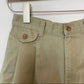 Vintage 90s Lee High Rise Trouser Shorts Pleated Front 8 Petite Brown 26