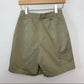 Vintage 90s Lee High Rise Trouser Shorts Pleated Front 8 Petite Brown 26